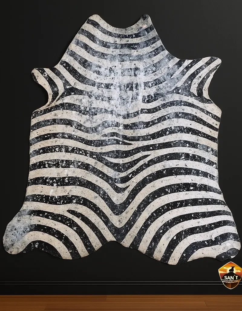 Alfombra Animal Print Cebra