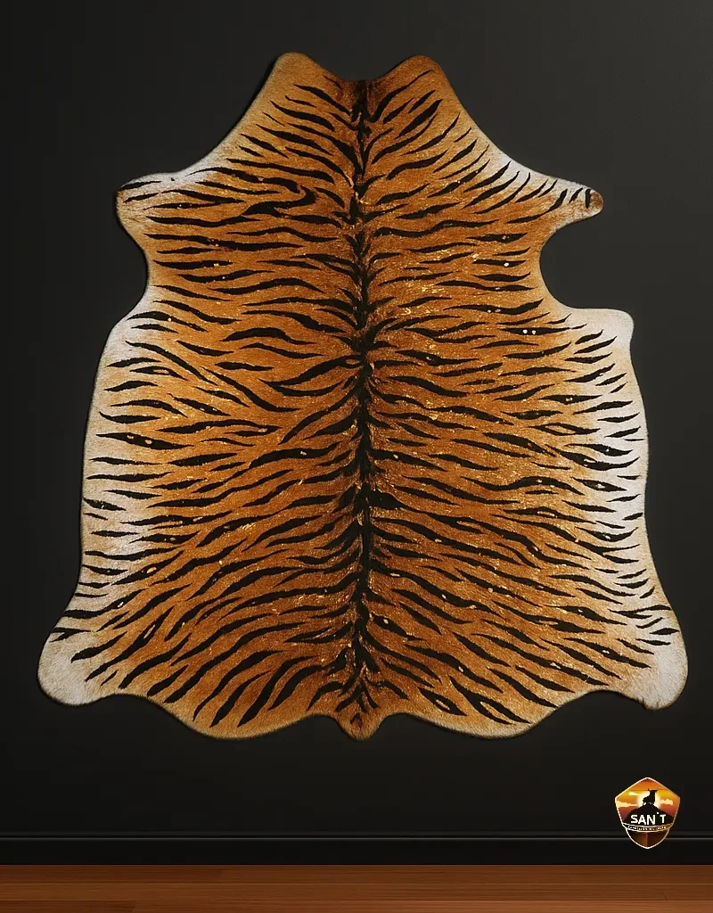 Piel Tigre Folia Dorada