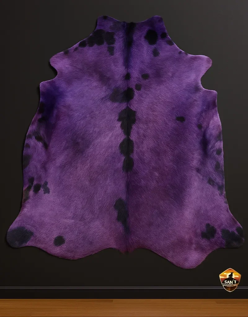 Piel Teñida Violeta Profundo